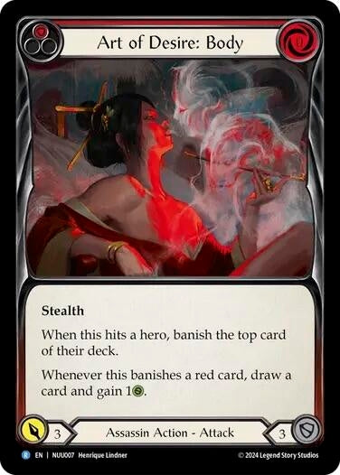 Image for Art of Desire: Body (Blitz Deck: Part the Mistveil - Nuu) (NUU007) - Flesh and Blood TCG