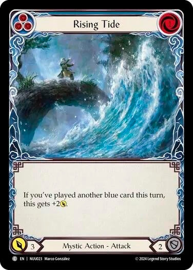 Image for Rising Tide (Blitz Deck: Part the Mistveil - Nuu) (NUU023) - Flesh and Blood TCG