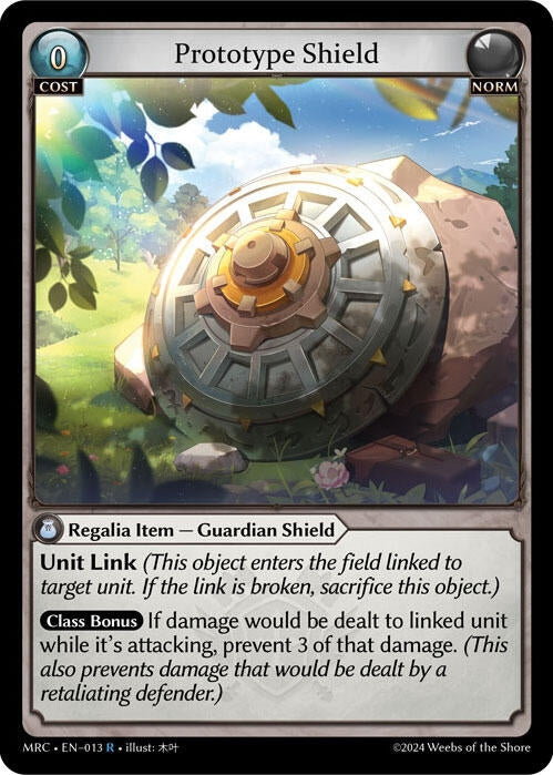Image for Prototype Shield (Mercurial Heart) (013) - Grand Archive TCG