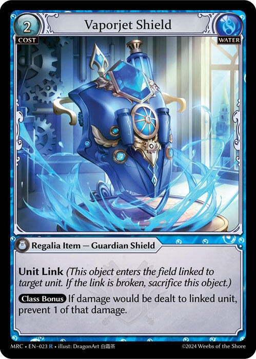 Image for Vaporjet Shield (Mercurial Heart) (023) - Grand Archive TCG