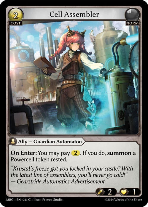 Image for Cell Assembler (Mercurial Heart) (043) - Grand Archive TCG