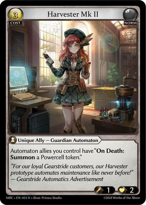 Image for Harvester Mk II (Mercurial Heart) (053) - Grand Archive TCG