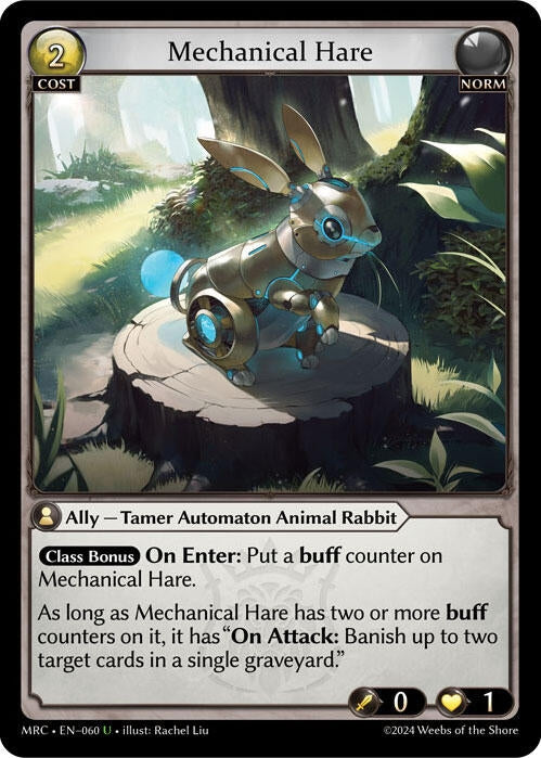 Image for Mechanical Hare (Mercurial Heart) (060) - Grand Archive TCG