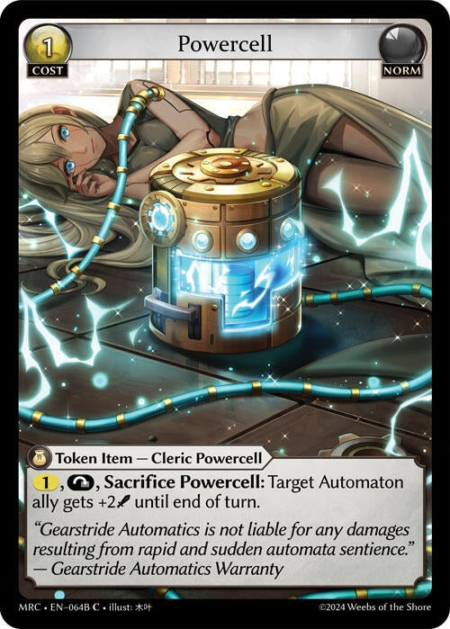 Image for Powercell (64B) (Mercurial Heart) (64B) - Grand Archive TCG