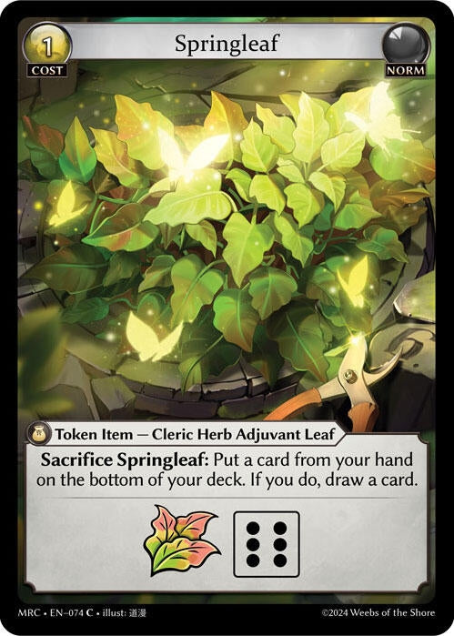 Image for Springleaf (Mercurial Heart) (074) - Grand Archive TCG