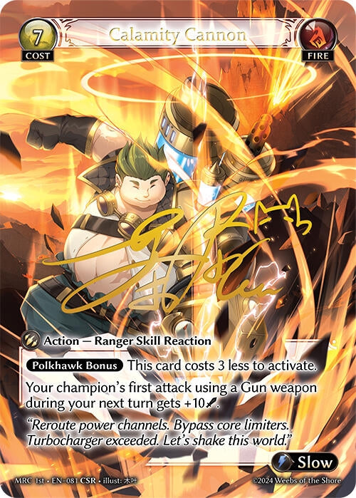 Image for Calamity Cannon (CSR) (Mercurial Heart) (081) - Grand Archive TCG