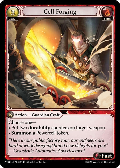 Image for Cell Forging (Mercurial Heart) (083) - Grand Archive TCG