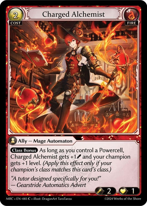 Image for Charged Alchemist (Mercurial Heart) (085) - Grand Archive TCG