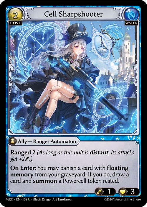 Image for Cell Sharpshooter (Mercurial Heart) (106) - Grand Archive TCG