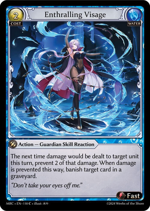 Image for Enthralling Visage (Mercurial Heart) (110) - Grand Archive TCG