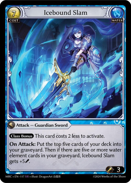 Image for Icebound Slam (Mercurial Heart) (117) - Grand Archive TCG