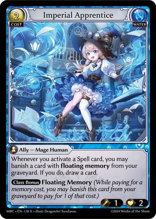 Image for Imperial Apprentice (Mercurial Heart) (118) - Grand Archive TCG