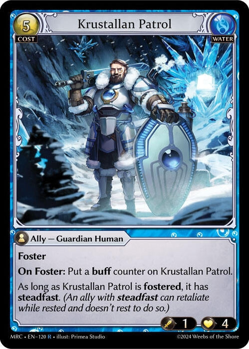 Image for Krustallan Patrol (Mercurial Heart) (120) - Grand Archive TCG