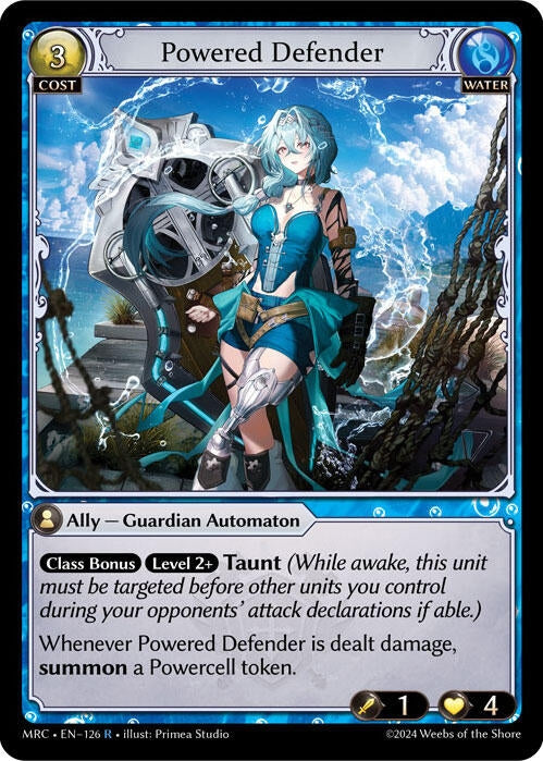 Image for Powered Defender (Mercurial Heart) (126) - Grand Archive TCG