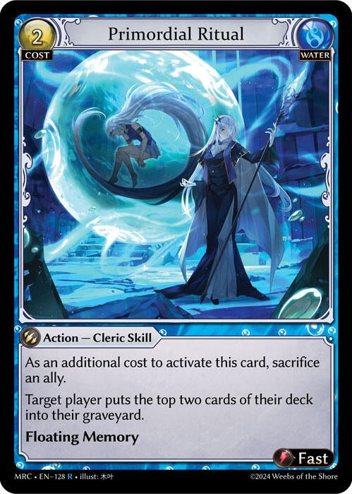 Image for Primordial Ritual (Mercurial Heart) (128) - Grand Archive TCG