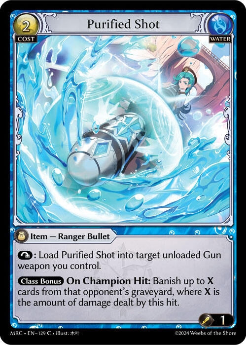 Image for Purified Shot (Mercurial Heart) (129) - Grand Archive TCG