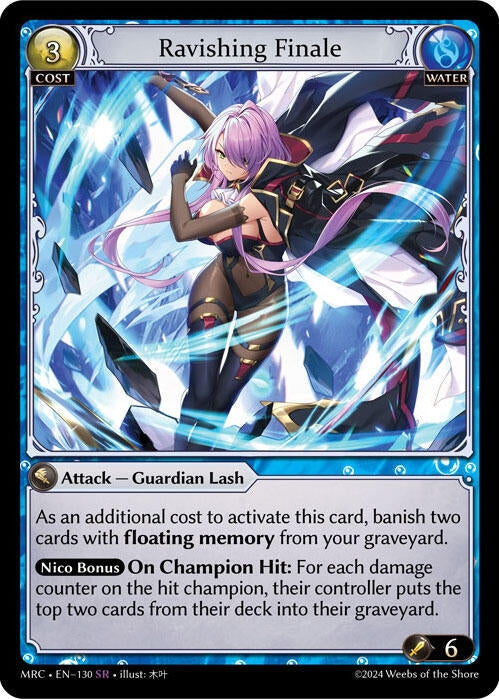 Image for Ravishing Finale (Mercurial Heart) (130) - Grand Archive TCG