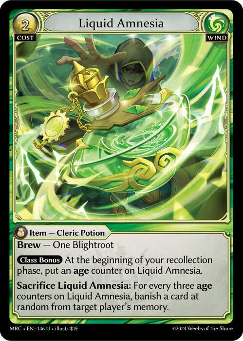 Image for Liquid Amnesia (Mercurial Heart) (146) - Grand Archive TCG
