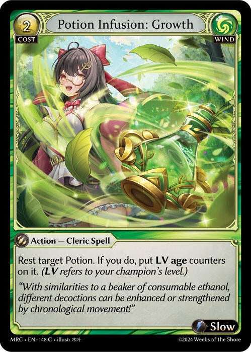 Image for Potion Infusion: Growth (Mercurial Heart) (148) - Grand Archive TCG