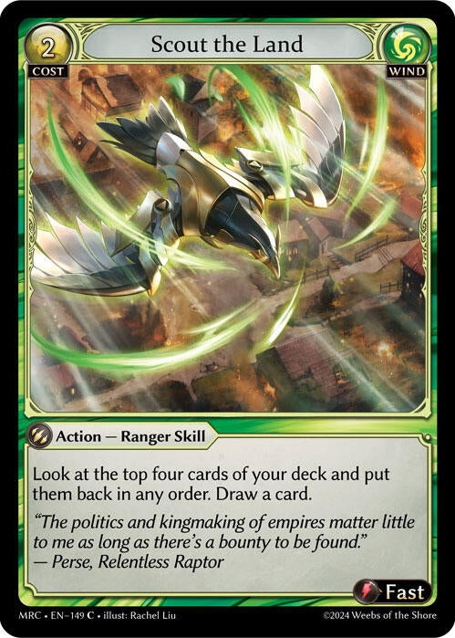 Image for Scout the Land (Mercurial Heart) (149) - Grand Archive TCG