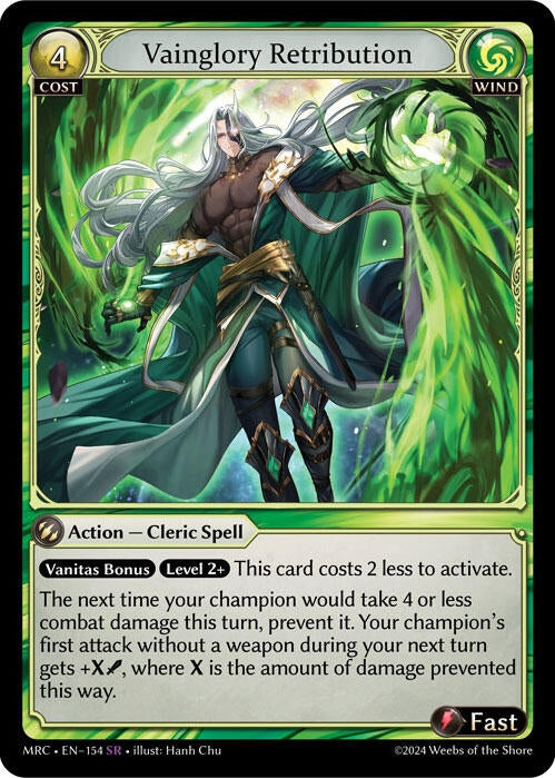 Image for Vainglory Retribution (Mercurial Heart) (154) - Grand Archive TCG