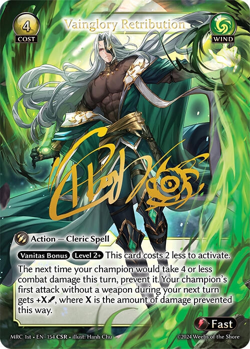 Image for Vainglory Retribution (CSR) (Mercurial Heart) (154) - Grand Archive TCG