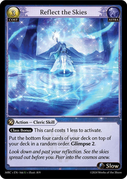 Image for Reflect the Skies (Mercurial Heart) (166) - Grand Archive TCG