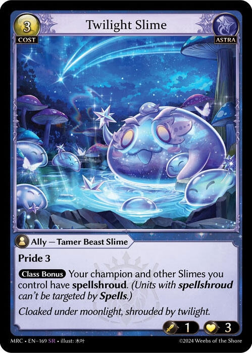 Image for Twilight Slime (Mercurial Heart) (169) - Grand Archive TCG