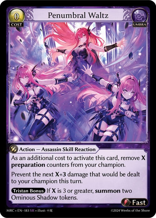 Image for Penumbral Waltz (Mercurial Heart) (183) - Grand Archive TCG