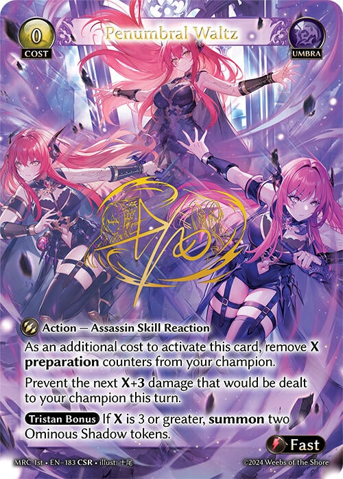Image for Penumbral Waltz (CSR) (Mercurial Heart) (183) - Grand Archive TCG