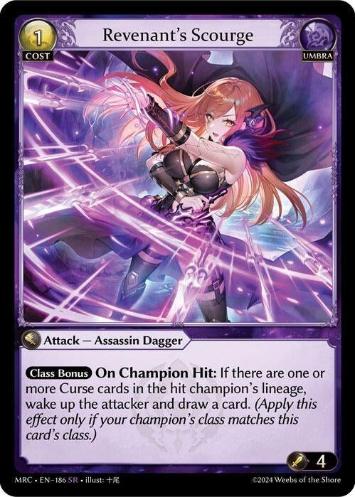 Image for Revenant's Scourge (Mercurial Heart) (186) - Grand Archive TCG