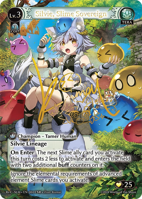 Image for Silvie, Slime Sovereign (CSR) (Silvie Re:Collection, Slime Sovereign) (004) - Grand Archive TCG
