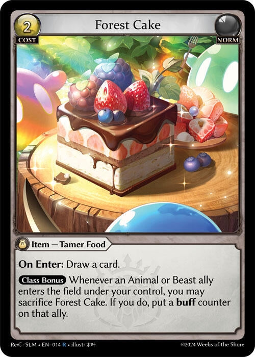 Image for Forest Cake (Silvie Re:Collection, Slime Sovereign) (014) - Grand Archive TCG