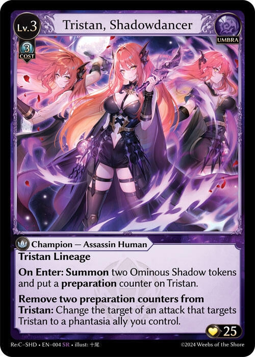 Image for Tristan, Shadowdancer (Tristan Re:Collection, Shadowdancer) (004) - Grand Archive TCG