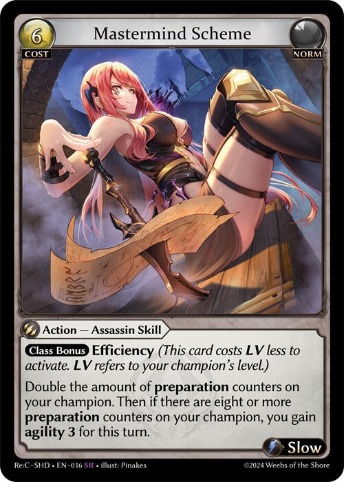 Image for Mastermind Scheme (Tristan Re:Collection, Shadowdancer) (016) - Grand Archive TCG