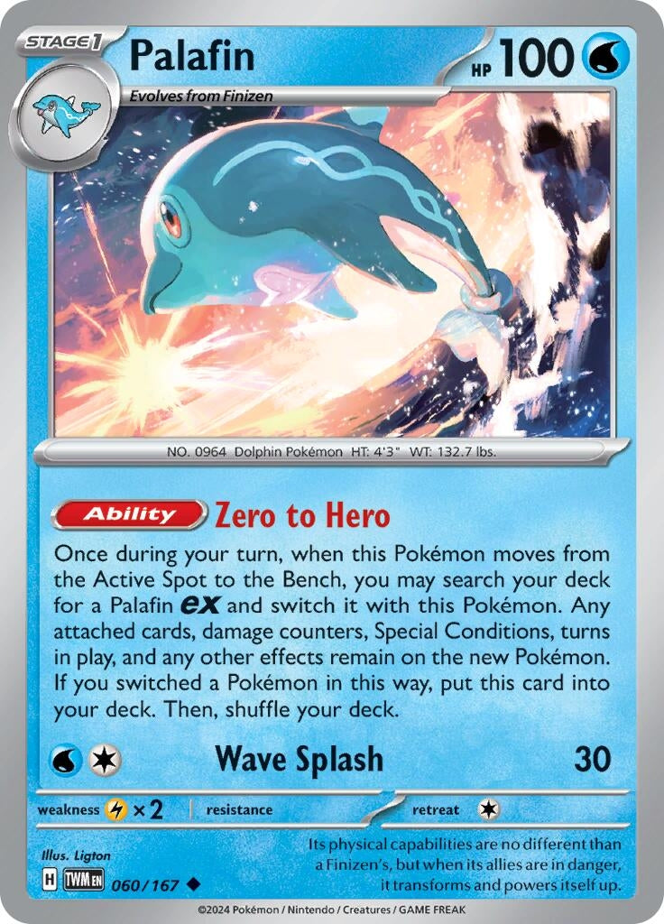 Image for Palafin (SV06: Twilight Masquerade) (060/167) - Pokemon