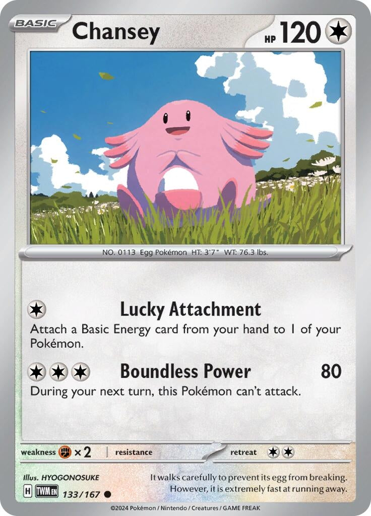 Image for Chansey (SV06: Twilight Masquerade) (133/167) - Pokemon