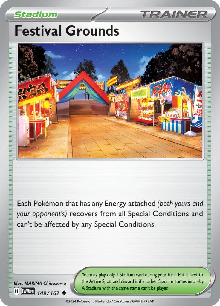 Image for Festival Grounds (SV06: Twilight Masquerade) (149/167) - Pokemon