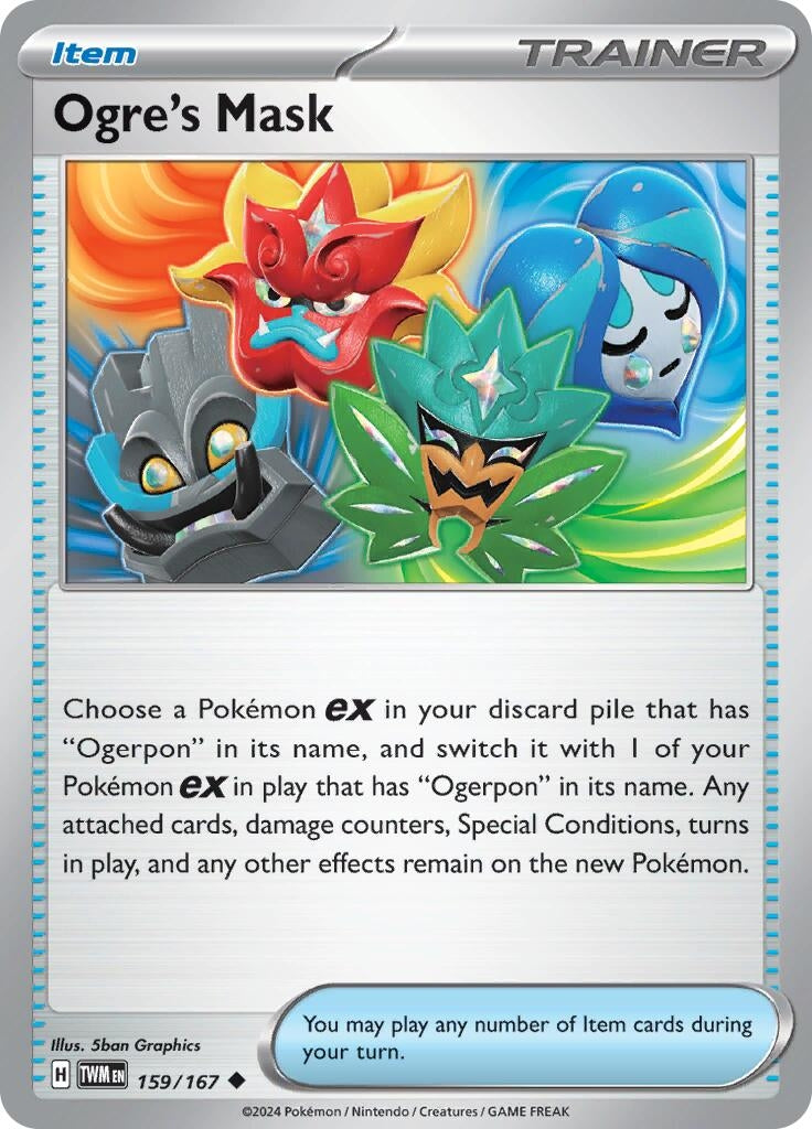 Image for Ogre's Mask (SV06: Twilight Masquerade) (159/167) - Pokemon
