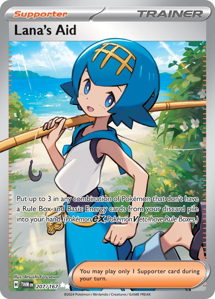 Image for Lana's Aid (SV06: Twilight Masquerade) (207/167) - Pokemon