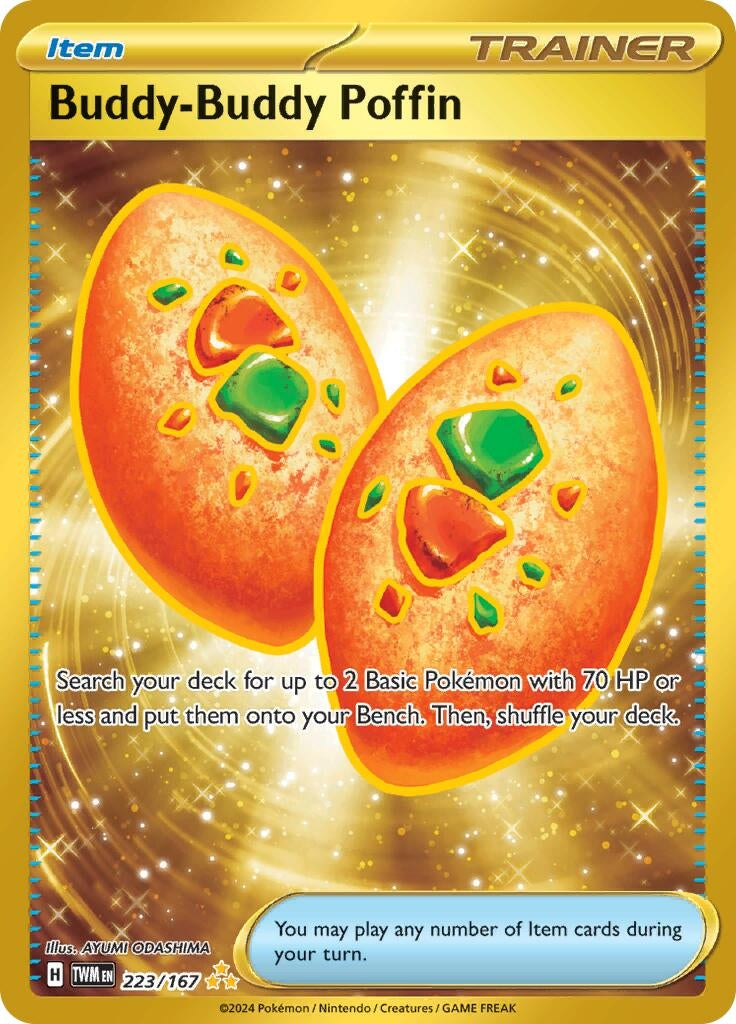 Image for Buddy-Buddy Poffin (SV06: Twilight Masquerade) (223/167) - Pokemon