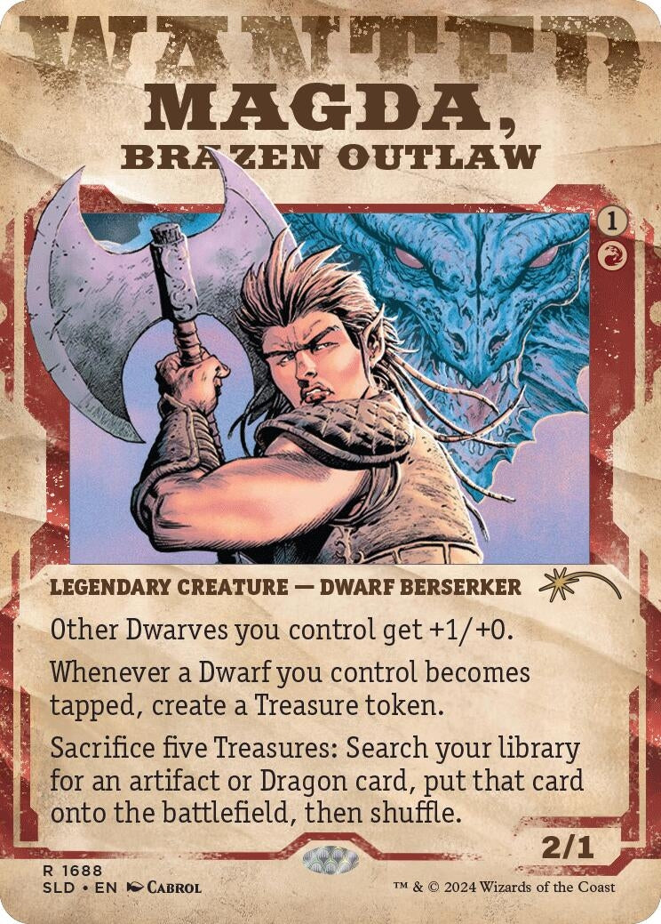Image for Magda, Brazen Outlaw (Secret Lair Drop Series) (1688) - Magic: The Gathering