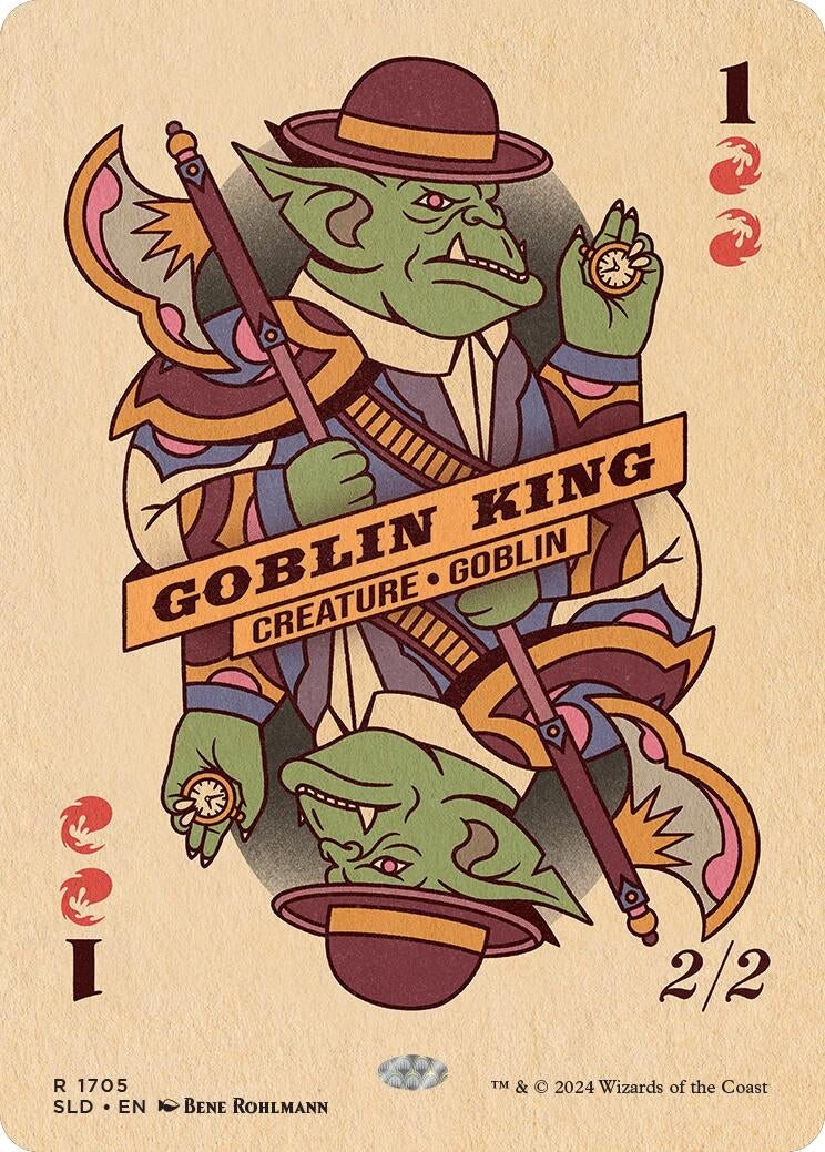 Image for Goblin King (1705) (Secret Lair Drop Series) (1705) - Magic: The Gathering