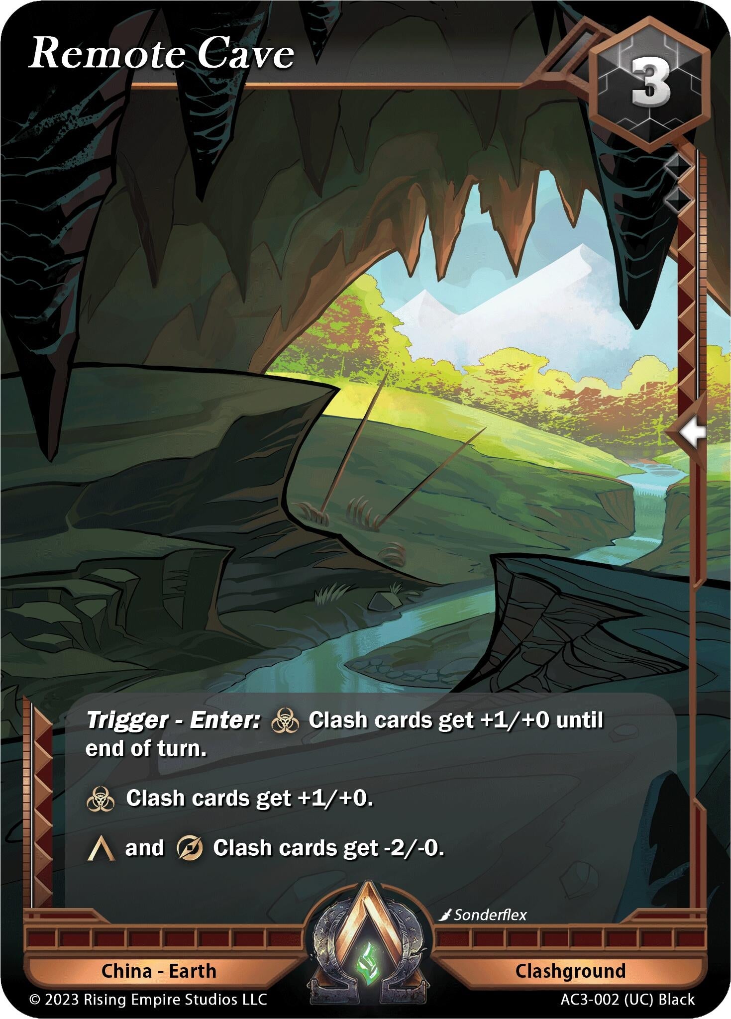 Image for Remote Cave (Unrivaled) (AC3-002) - Alpha Clash