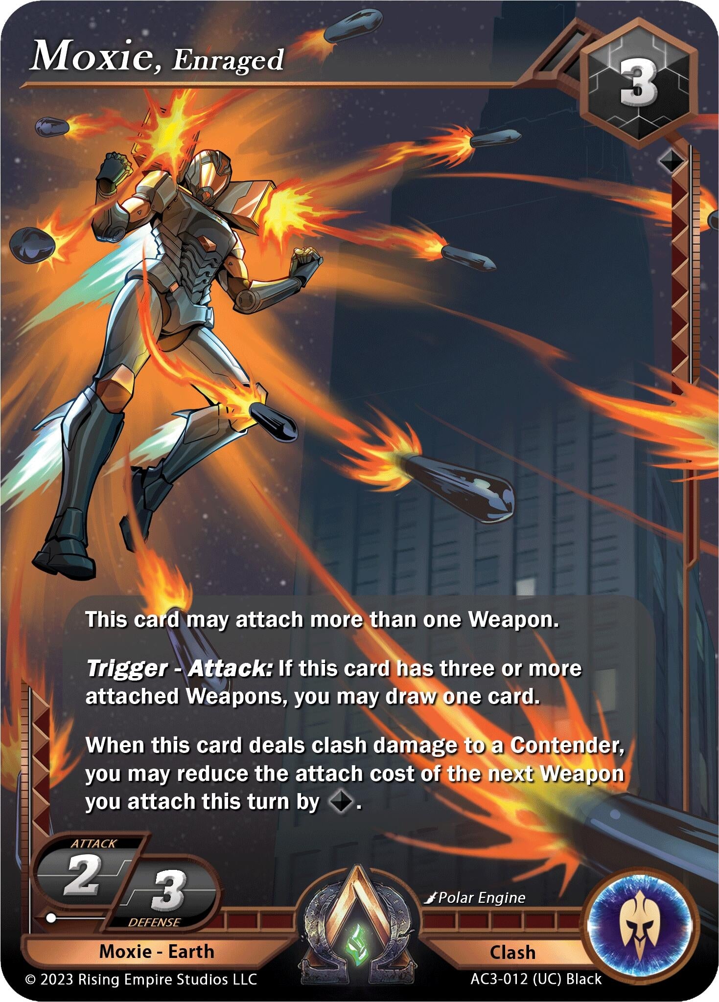 Image for Moxie, Enraged (Unrivaled) (AC3-012) - Alpha Clash