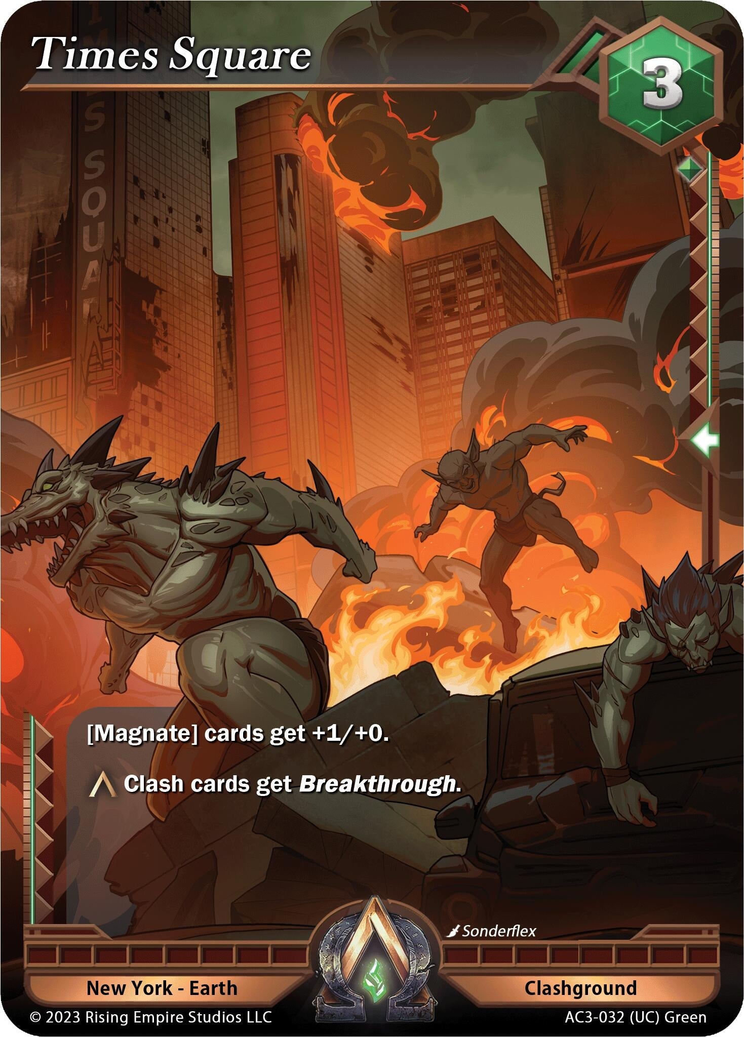 Image for Times Square (Unrivaled) (AC3-032) - Alpha Clash
