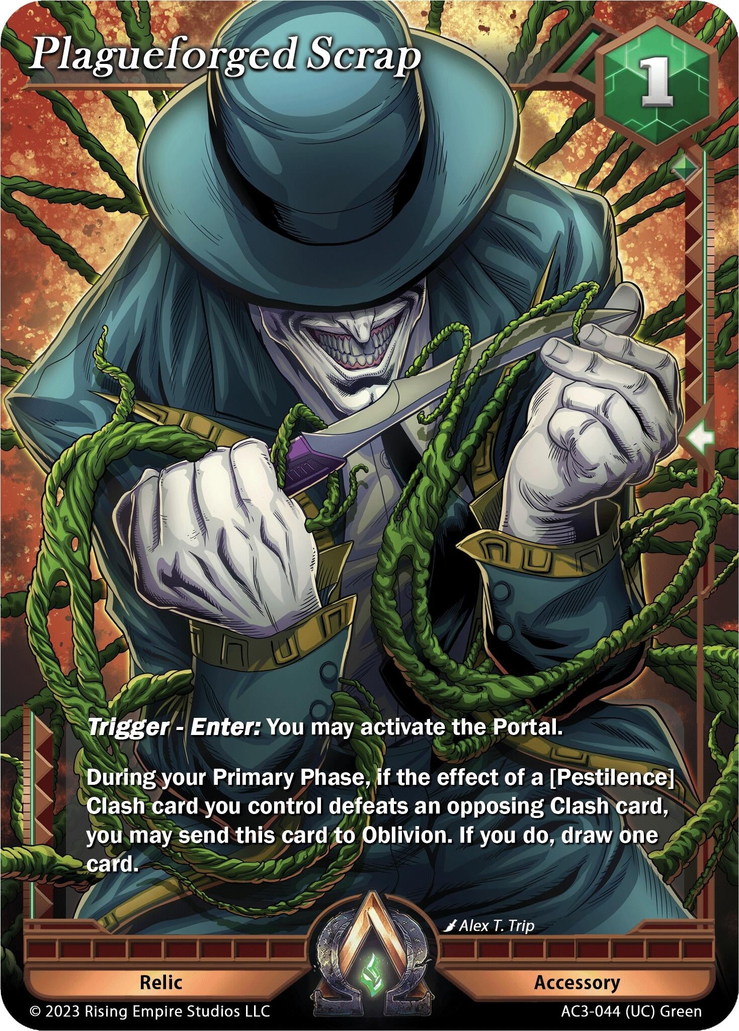 Image for Plagueforged Scrap (Unrivaled) (AC3-044) - Alpha Clash