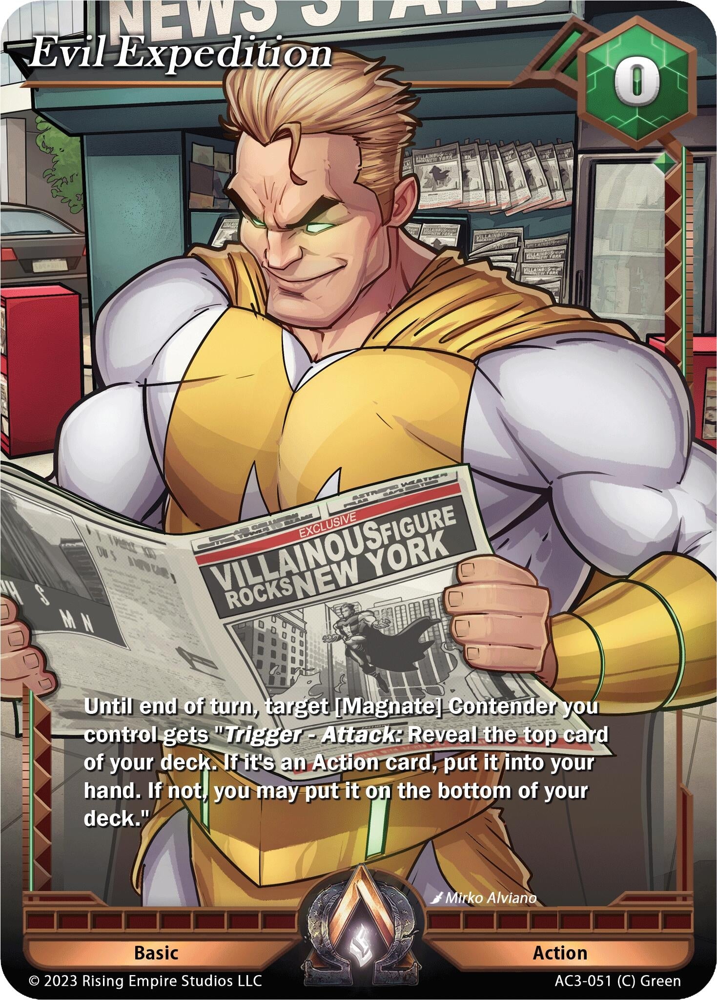 Image for Evil Expedition (Unrivaled) (AC3-051) - Alpha Clash