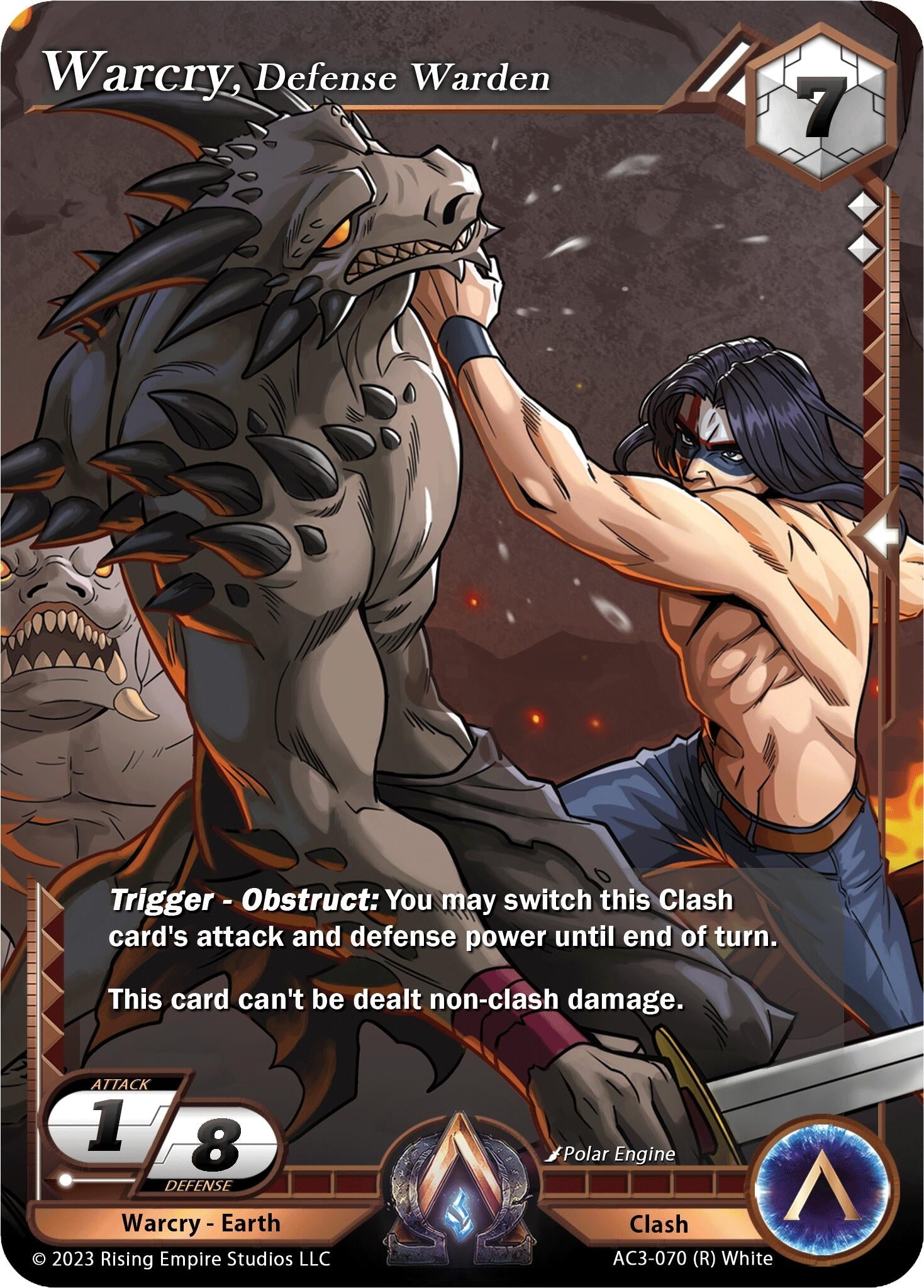 Image for Warcry, Defense Warden (Unrivaled) (AC3-070) - Alpha Clash