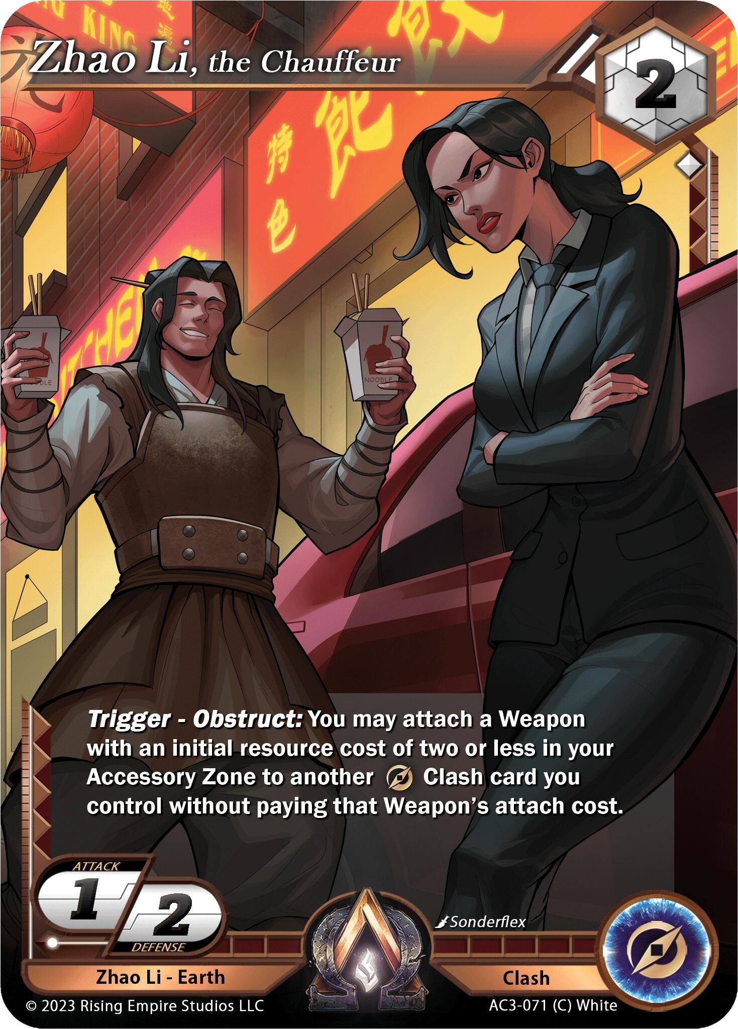 Image for Zhao Li, the Chauffeur (Unrivaled) (AC3-071) - Alpha Clash